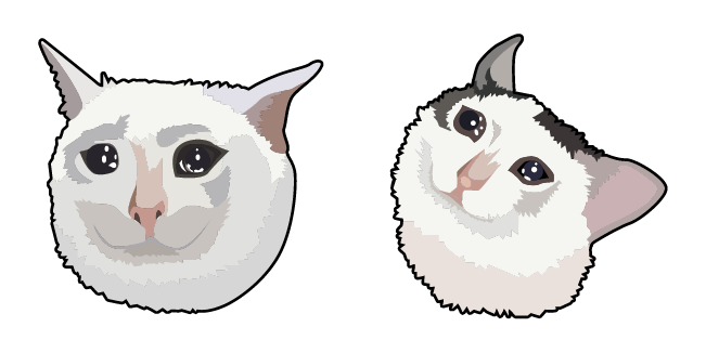 Crying Cat Meme Cursor