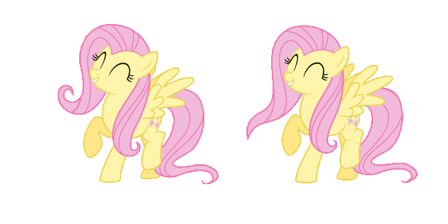MLP Fluttershy Dancing Animated Cursor