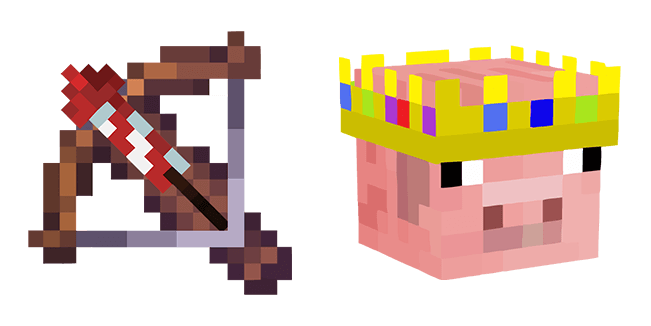 Dream SMP Technoblade & Enchanted Crossbow Cursor