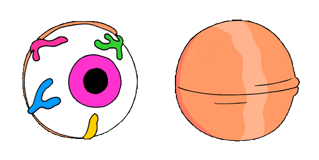 Colorful Eyeball Animated Cursor