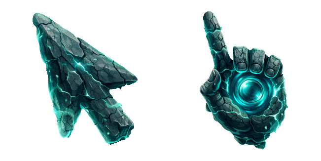 Stone Teal Animated Cursor
