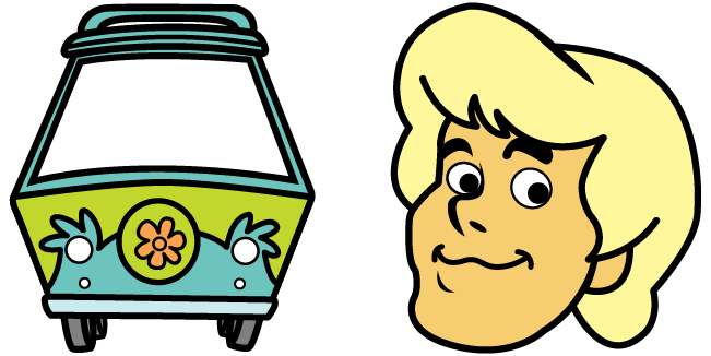 Scooby Doo Fred Jones & Mystery Machine Cursor
