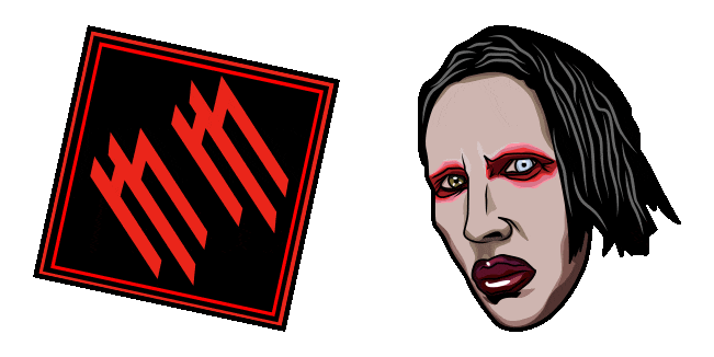 Marilyn Manson & Logo Animated Cursor