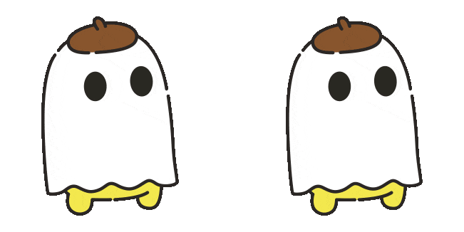 Sanrio Ghost Pompompurin Animated Cursor