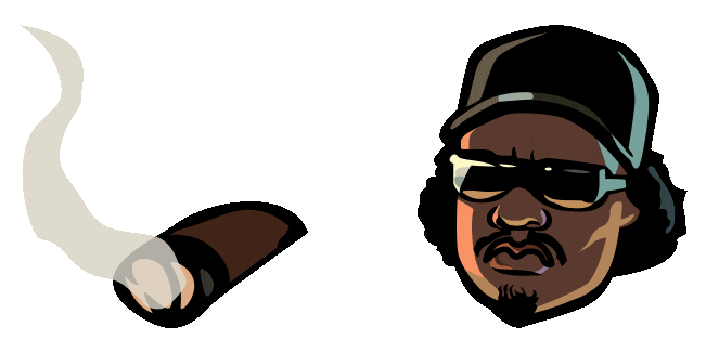 GTA San Andreas Ryder & Cigar Animated Cursor