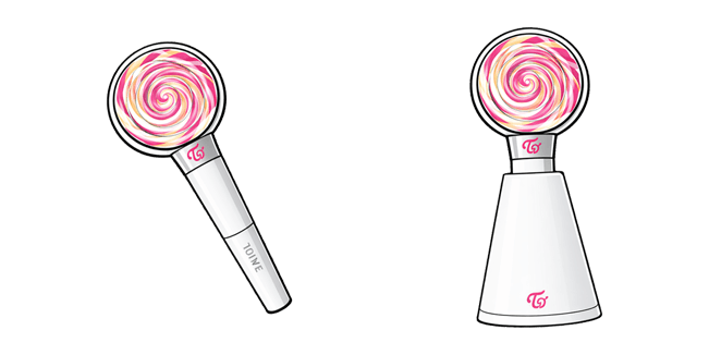 TWICE Candy Bong Lightstick & Mood Light Cursor