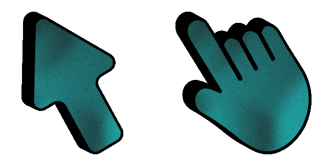 Green Grainy Texture Animated Cursor