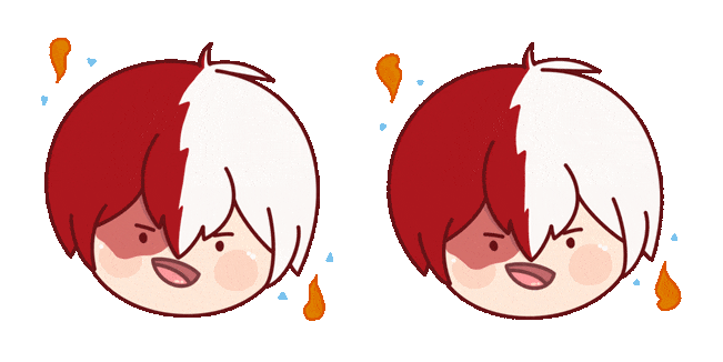 My Hero Academia Kawaii Shoto Todoroki Animated Cursor