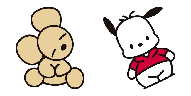 Sanrio Pochacco & Teddy Bear Cursor