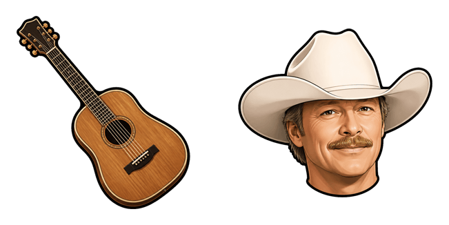 Alan Jackson & Guitar Cursor