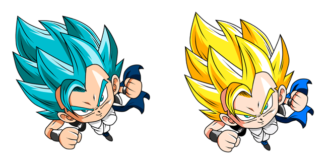 Dragon Ball Super Saiyan Gotenks Cursor