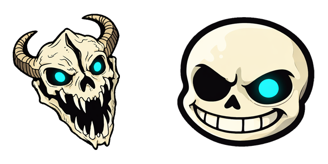 Undertale Sans & Gaster Blaster Cursor