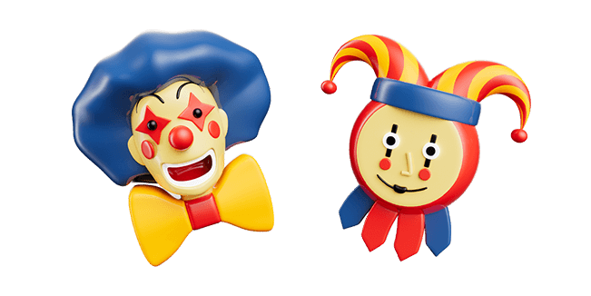 Funny Clowns 3D Cursor