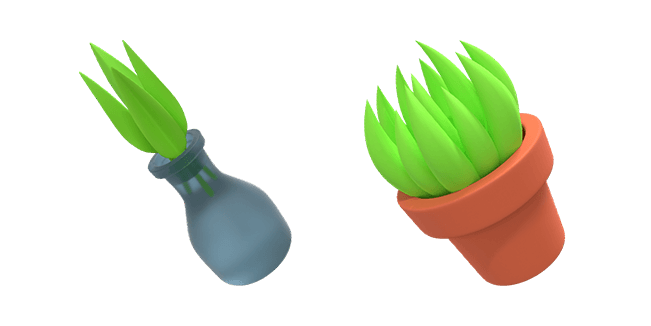 Decorative Plant 3D Cursor
