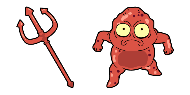 Solar Opposites Red Goobler Cursor
