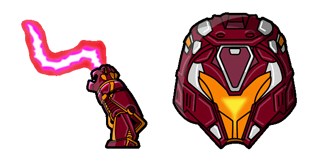 Blue Beetle Conrad Carapax & Firearm Animated Cursor