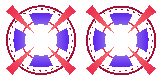 Neon Pulse Scope Crosshair Animated Cursor