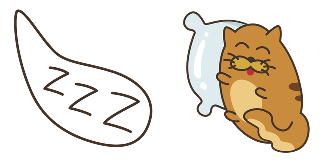 Doodle Cats zZz Cursor