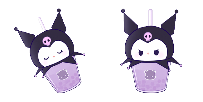 Sanrio Kuromi Boba Tea Cursor