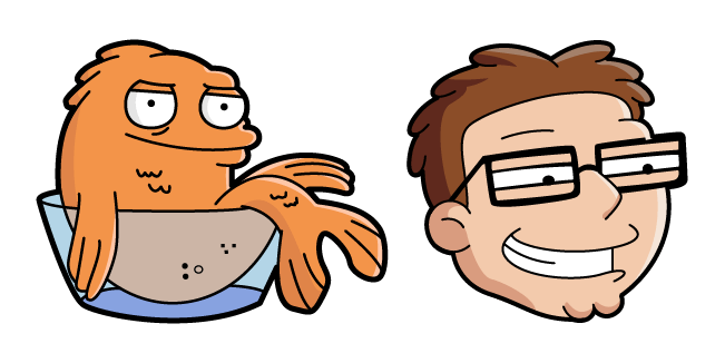 American Dad Klaus Heisler & Steve Smith Cursor