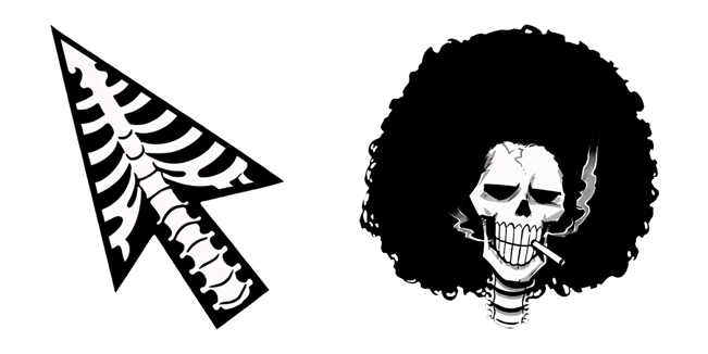 One Piece Brook & Bone Arrow Cursor