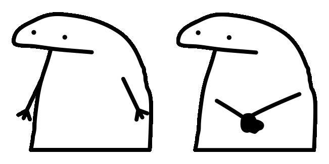 Flork of Cows Innocent Pose Meme Animated Cursor