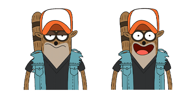 Regular Show Hipster Rigby Cursor