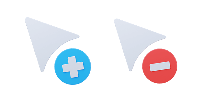 Add Click & Remove Click 3D Cursor