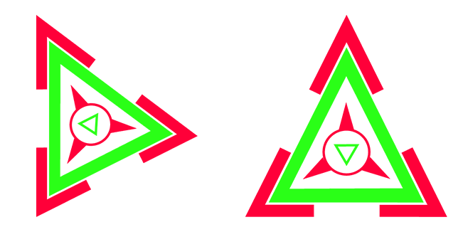 Neon Reticle Crosshair Cursor