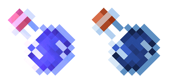 Minecraft Potion of Water Breathing Animated Cursor