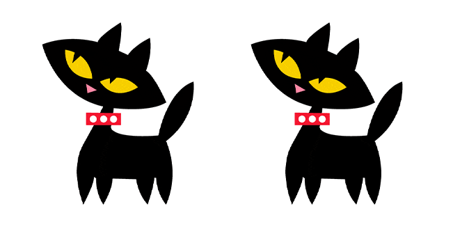 Paul Frank Mika the Cat Animated Cursor