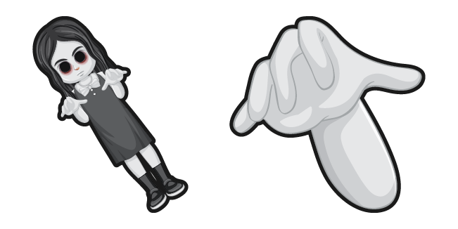 Halloween Haunted Doll Cursor