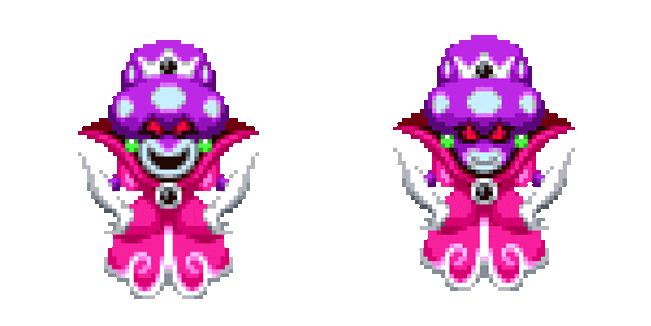 Super Mario Princess Shroob Pixel Animated Cursor