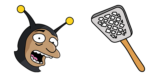 The Simpsons Bumblebee Man Cursor