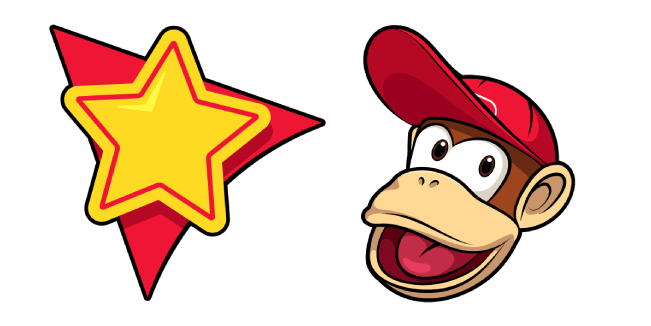 Super Mario Diddy Kong Cursor