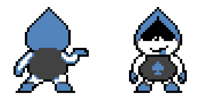 Undertale Lancer Dancing Pixel Animated Cursor