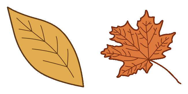 Fall Aesthetic Leaf Animated Cursor