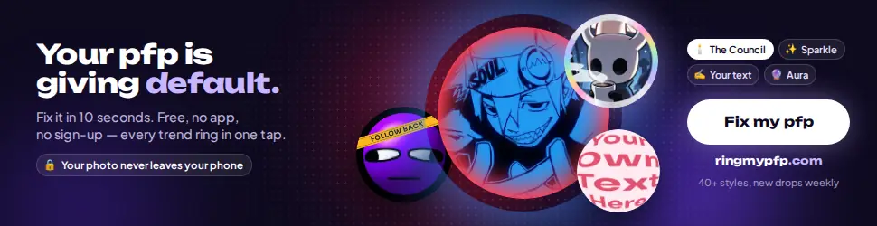 [Ring My PFP] Dark
