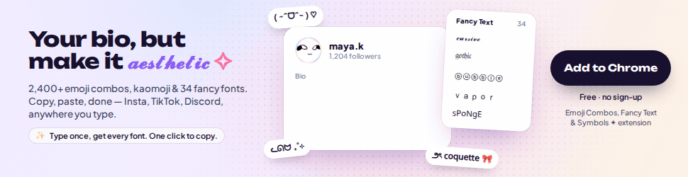 [Emoji Combos] Aesthetic