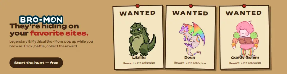 [Bro-Mon] Wanted