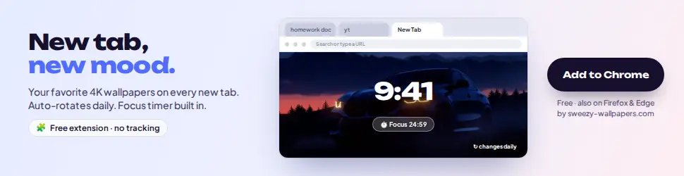 [Sweezy Walls Ext] New Tab