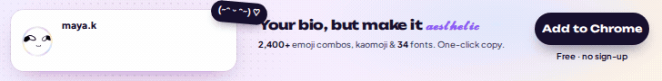 [Emoji Combos] Aesthetic